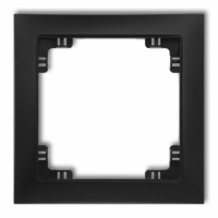 KARLIK - Ramka uniwersalna pojedyncza z tworzywa DECO Soft - 12DRSO-1
