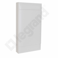 LEGRAND - ROZDZIELNIA NAŚCIENNA 4X18 DRZWI BIAŁE PRACTIBOXS - 137429