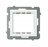 OSPEL - ADAPTER PODTYNKOWY SYSTEMU OSPEL 45, BIAŁY, SONATA - AP45-1R/m/00
