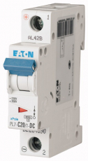 EATON - PL7-C20/1-DC WYŁĄCZNIK NADPRĄDOWY 10KA DC - 264890