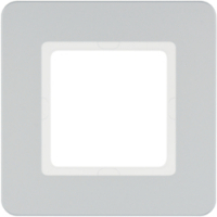 HAGER - RAMKA POJEDYNCZA ALUMINIUM AKSAMIT LAKIEROWANY Q.7 - 10116184