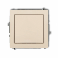 KARLIK - DECO; Mechanizm łącznika jednobiegunowego beż - 1DWP-1