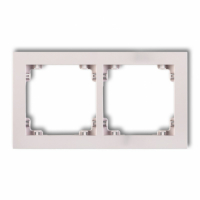 KARLIK - DECO PASTEL RAMKA 2-KROTNA MATT - 40DR-2