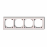 KARLIK - DECO PASTEL RAMKA 4-KROTNA MATT - 40DR-4