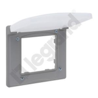 LEGRAND - RAMKA POJEDYNCZA IP44 ALUMINIUM NILOE STEP - 863396