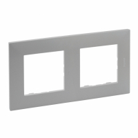 LEGRAND - RAMKA PODWÓJNA ALUMINIUM NILOE STEP - 863392