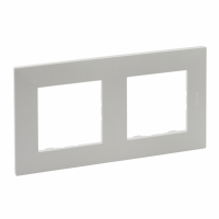 LEGRAND - RAMKA PODWÓJNA 2X - KOLOR PERŁA NILOE STEP - 863692