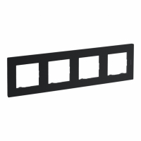 LEGRAND - RAMKA POCZWÓRNA ANTRACYT NILOE STEP - 863794