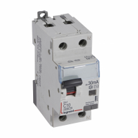 LEGRAND - WYŁĄCZNIK RÓŻNICOWY Z CZŁONEM NADPRĄDOWYM C 10A/30MA 2 BIEGUNY TYP AC P312 - 411011