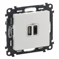 LEGRAND - ŁADOWAR 2XUSB A+C 3A VALIF:B. - 753106