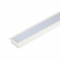 V-TAC -  40W Oprawa Liniowa LED Podtynkowa / Chip SAMSUNG / Barwa:4000K / 5 Lat gwarancji / Obudowa: Biała - 382