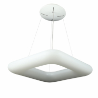 V-TAC - VT-7751 80W Lampa Wisząca / Kwadratowa / Ściemniana / Biały - 3964