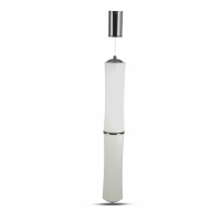 V-TAC - VT-7050 32W Lampa Wisząca LED / Klosz: Mleczny / Ściemniana / Barwa:3000K / Biały - 3981