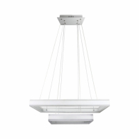 V-TAC - VT-101-2D 115W Lampa Wisząca LED / Barwa:3000K/ Ściemniana / Biały - 3986