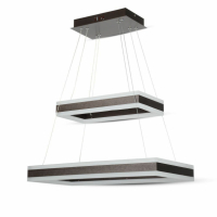 V-TAC - VT-101-2D 115W Lampa Wisząca LED / Barwa:3000K/ Ściemnialna / Brązowy - 3988