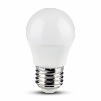 V-TAC - VT-5124 5W G45 Żarówka LED Kompatybilna z Amazon Alexa i Google Home / Barwa:RGB+WW-CW / Trzonek:E27 - 2755