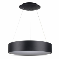 V-TAC - VT-32-1D 30W Lampa Wisząca LED / Barwa:3000K / Czarny / Ściemniana - 3996