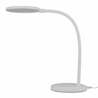 V-TAC - VT-7507 7W Lampka biurkowa LED / Ściemnialna / Barwa: 3000K / Obudowa: Biała - 8673