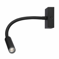 V-TAC - VT-2903 3W Kinkiet LED / Barwa:3000K / Czarny - 1485
