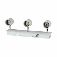 V-TAC - VT-790 Lampa sufitowa / Trzonek:3xGU10 / Biały - 3619
