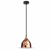 V-TAC - VT-8170 Lampa wisząca / Klosz: Miedź z przetłoczeniami / Średnica: 170 - 3714