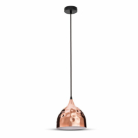 V-TAC - VT-8230 Lampa wisząca / Klosz: Miedź z przetłoczeniami / Średnica: 230 - 3715