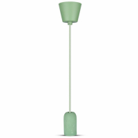 V-TAC - VT-7668 Lampa Wisząca / Trzonek:E27 / Gips / Zielony - 3742