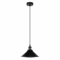 V-TAC - VT-7424 Lampa wisząca / Retro / Czarna - 3753