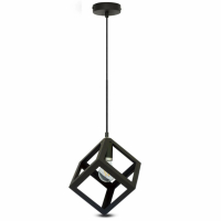V-TAC - VT-7161 Lampa wisząca / Geometryczna / Czarny - 3834