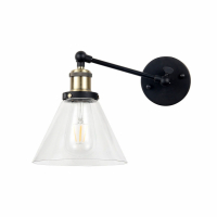V-TAC - VT-7143 Lampa Wisząca / Klasz: Transparętny / Czarny - 3862