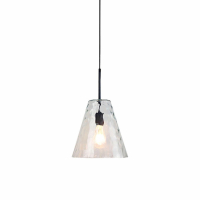 V-TAC - VT-7305 Lampa Wisząca / Klosz: Szkło / Czarny / Średnica: 270 - 3881
