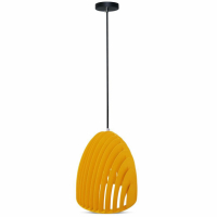 V-TAC - VT-7255Lampa Wisząca / Żółty/ Średnica: 270 - 3954