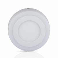 V-TAC - VT-1509 15W Panel LED / Barwa:6400K / Okrągła - 4895