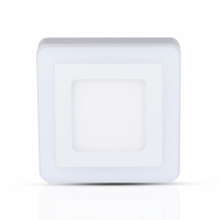V-TAC - VT-809 8W Panel LED / Barwa:3000K / Kwadratowa - 4922