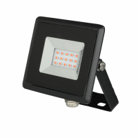 V-TAC - 10W Naświetlacz LED SMD / Barwa: Czerwony / Obudowa: Czarna - 5989