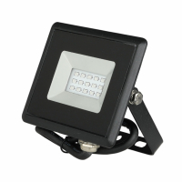 V-TAC - VT-4011 10W Naświetlacz LED SMD / Barwa:Niebieski / Obudowa: Czarna - 5990