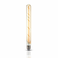 V-TAC - 5W T30 Żarówka LED Filament / Klosz Bursztynowy / Barwa:2200K / Trzonek:E27 - 7142