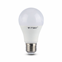 V-TAC - VT-2022 6W A60 RGB Żarówka LED / Sterowanie: Pilot / Barwa:6400K / Trzonek:E27 - 7151