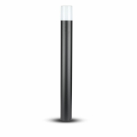 V-TAC - VT-7618 Słupek ogrodowy 800 mm GU10 / Kształt: Okrągły / Obudowa: Czarny / IP54 - 7568