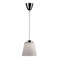 V-TAC -  7W Lampa wisząca / Barwa:4000K / Klosz: Biały / Chrom - 8505