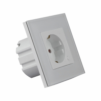 V-TAC - VT-5134 EU Gniazdo WIFI / Typ: FR / Kompatybilne z Amazon Alexa i Google Home / Biały - 8798