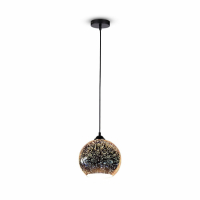 V-TAC - VT-7206 Lampa wisząca / Kula / Szkło 3D / Średnica: 200 - 40121