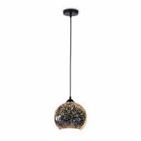 V-TAC - VT-7256 Lampa wisząca / Kula / Szkło 3D / Średnica: 250 - 40131