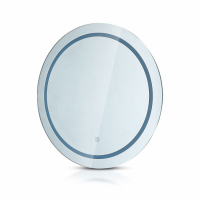 V-TAC - VT-8601 25W Lustro z podświetleniem LED z wyłacznikiem / Anti fog / Barwa: 3w1 / Wymiary: O600 x 35 - 40491
