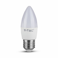 V-TAC - VT-1821 5.5W Żarówka LED C35 / Barwa:2700K / Trzonek: E27 - 43421