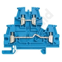 LEGRAND - ZŁĄCZKA VIKING 2 TOROWA 4MM2 NIEBIESKA - 037108