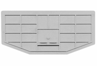 SIMET - PRZEKŁADKA, TS 35, DLA ZŁĄCZKI ZSG 1-(70.0; 95.0; 120.0; 240.0) SZARY T924 - 17924302