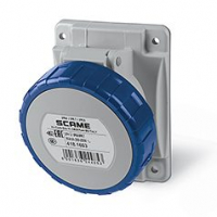 SCAME - GNIAZDO TABLICOWE POJEDYNCZE Z UZIEMIENIEM 16A ,IP67 - 418.1663
