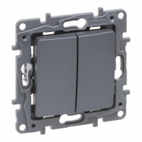 LEGRAND - NILOE SELECTION - ŁĄCZNIK ŚWIECZNIKOWY 10 AX  STAL - 762305