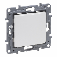 LEGRAND - ŁĄCZNIK KRZYŻOWY ZACISKI AUTOMATYCZNE 10AX 250V IP20 PERŁOWY NILOE SELECTION - 762404